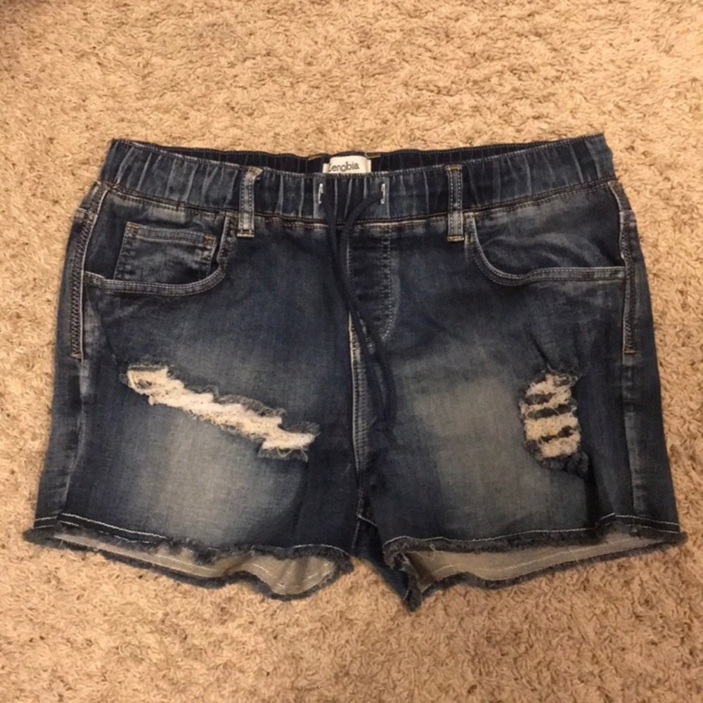 Pull on Jean shorts
